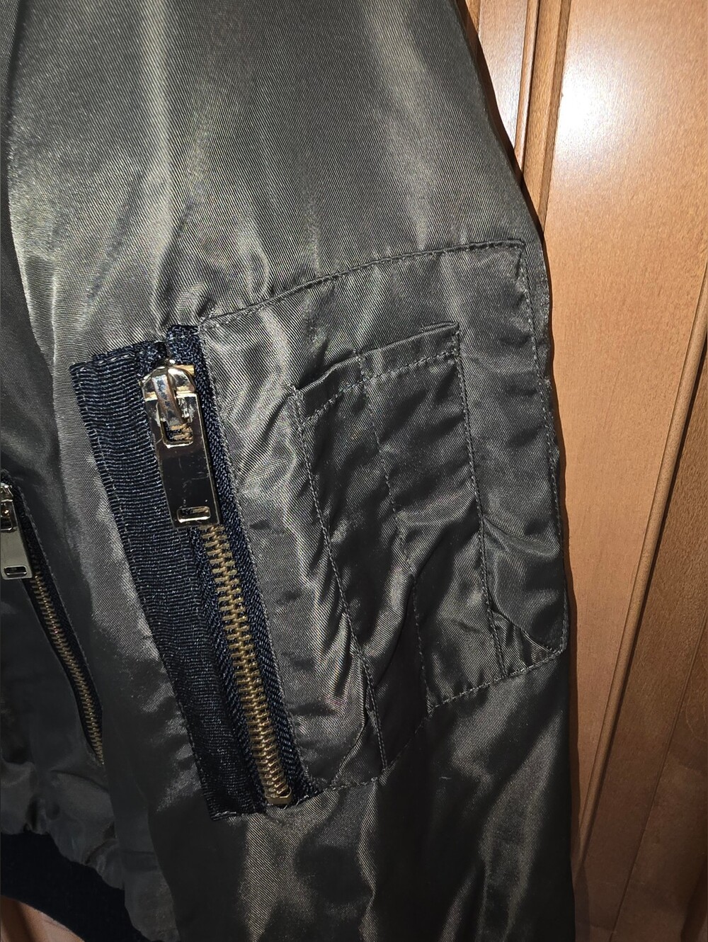Zara Basic Bomber Jacket - Picture 2 of 5